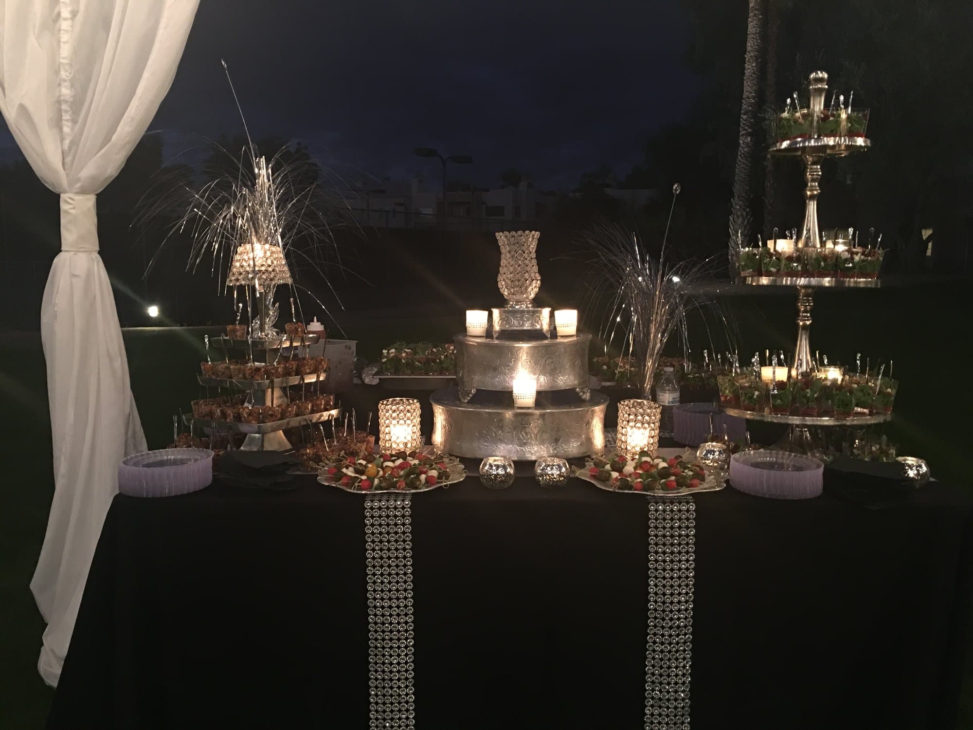 Late-night wedding bites and after-party fare